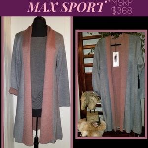 LAST ONE! $368 NWT MAXSPORT cardigan Luxurious and AMAAAZING!